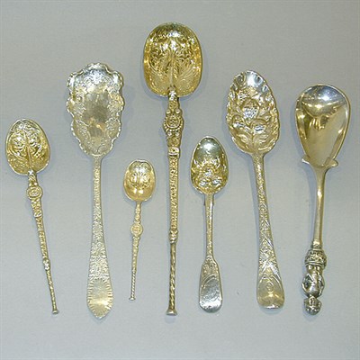 Lot 343 - Miscellaneous Group of English Silver and...