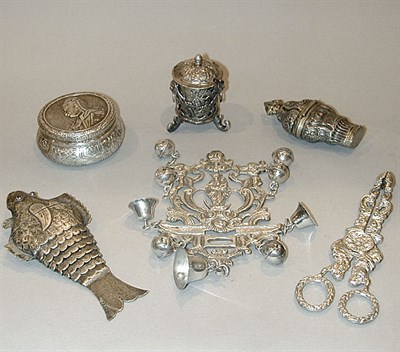 Lot 344 - Miscellaneous Group of English Silver and...