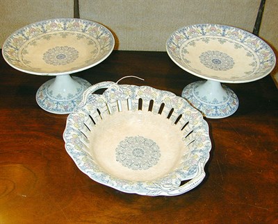 Lot 405 - Group of Three of Cauldon Ironstone Articles