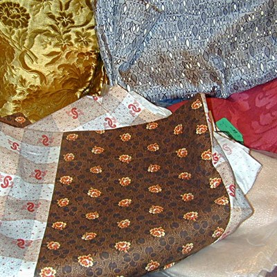Lot 450 - Miscellaneous Group of Fabrics
