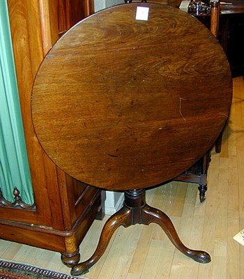 Lot 543 - Georgian Style Mahogany Tea Table