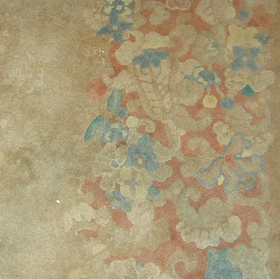 Lot 563 - Chinese Carpet China, circa 1925 The buff...
