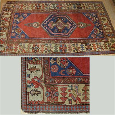 Lot 578 - Hamadan Rug Northwest Perisa, first quarter of...
