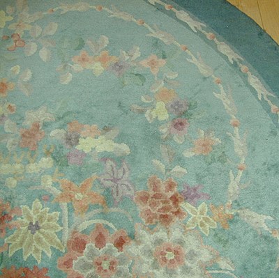 Lot 566 - Chinese Oval Rug China, second quarter of the...