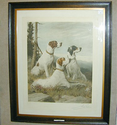 Lot 81 - Maud Earl (British, d. 1943) On the moors...
