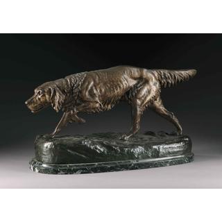 Lot 101 - Charles Masson (French, 1822-1894) A Setter...
