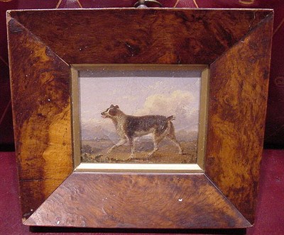 Lot 114 - Charles Towne (British, 1763-1840) Dog in a...