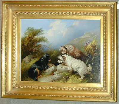 Lot 119 - George Armfield (British, fl. 1840-1875) Three...