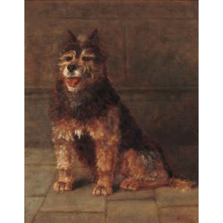 Lot 167 - English school, 1869 'Smut', a rough haired...