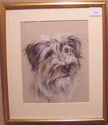 Lot 214 - Marjorie Cox (British, 20th century) A terrier...