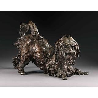 Lot 245 - French school, c.1910 A playful Maltese...