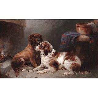 Lot 268 - George Armfield (British, fl. 1840-1875) By...