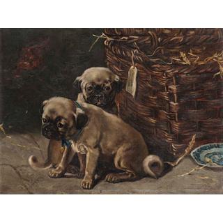 Lot 303 - English school, 1882 The new arrivals...