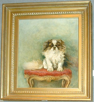 Lot 314 - French school, 1916 A favourite place signed...