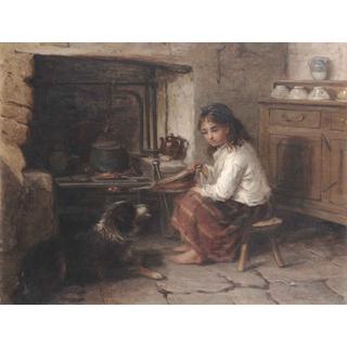 Lot 320 - James Cole (British, fl.1856-1885) 'Where have...