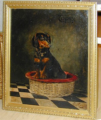 Lot 338 - Vivan Evans (British, 19/20th century) 'Topsy',...