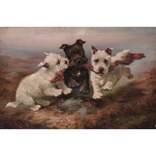 Lot 357 - Lillian Cheviot (British, fl. 1894-1930) A...