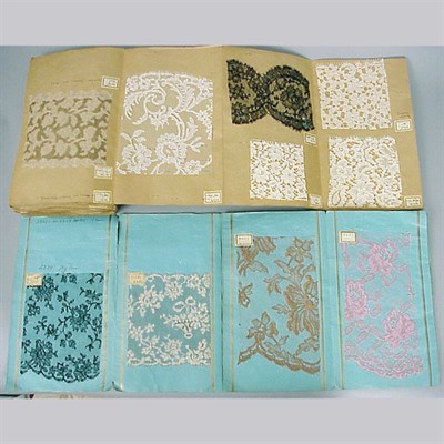 Lot 557 - Group of Fine French Lace Samples 1950s...