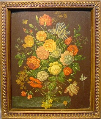 Lot 45 - E. Pasztory 20th Century FLORAL STILL LIFE...