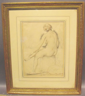 Lot 9 - Bernard Bertoletti French, b. 1876 SEATED NUDE...