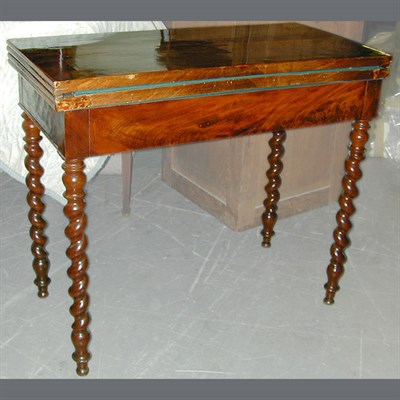 Lot 509 - Charles X Mahogany Games Table