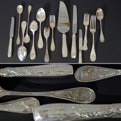 Lot 337 - Group of Tiffany & Co. Sterling Silver...