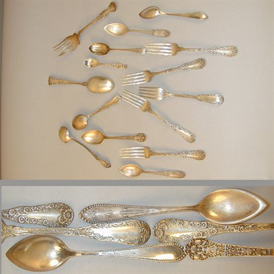 Lot 336 - Group of Sterling Silver Flatware Including...