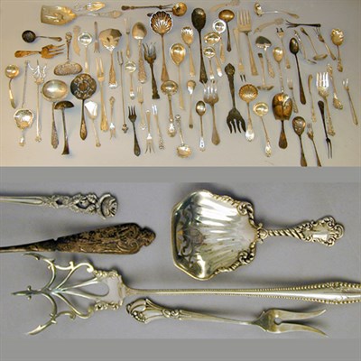 Lot 332 - Miscellaneous Group of Sterling Silver and...
