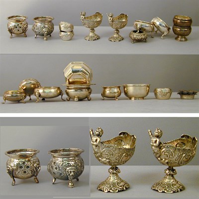 Lot 328 - Group of Sterling Silver and Continental...
