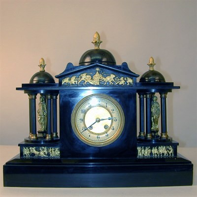 Lot 291A - Victorian Marble Mantel Clock