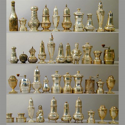 Lot 325 - Group of Sterling Silver and Continental...