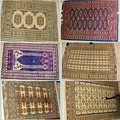 Lot 569 - Six Pakistan Rugs Approximately 4 feet 1 inch...