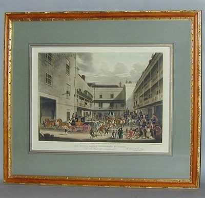 Lot 66 - After James Pollard THE ROYAL MAILS PREPARING...