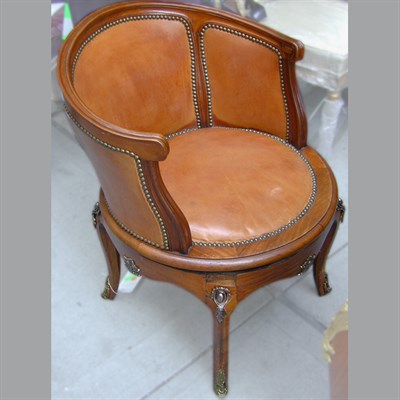 Lot 239 - Louis XV Style Carved Walnut Armchair With a...