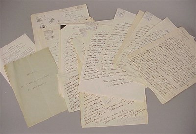 Lot 514 - Fortuny, Mariano Group of Letters 1933 to 1948...