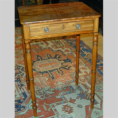 Lot 351A - Regency Mahogany Side Table Early 19th century...