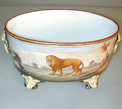 Lot 488 - Limoges Porcelain Planter