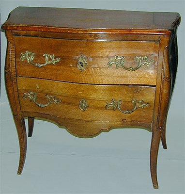 Lot 320 - Louis XV Style Mahogany Commode