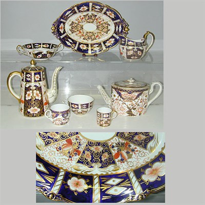 Lot 161 - Group of Derby Porcelain Articles...