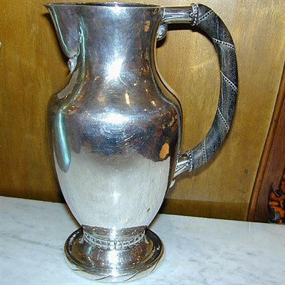 Lot 327 - Georg Jensen Sterling Silver Pitcher Designed...