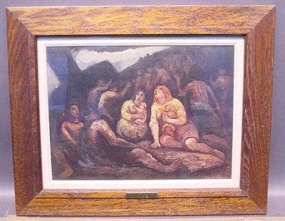 Lot 21 - Eugene Higgins American, 1874-1958 TRAGEDY...