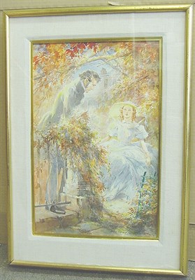 Lot 61 - Everett Shinn 1876-1953 SCENE FROM CHARLES...