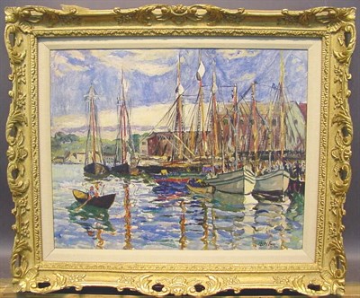 Lot 44 - Richard Hayley Lever 1876-1958 FISHING BOATS...
