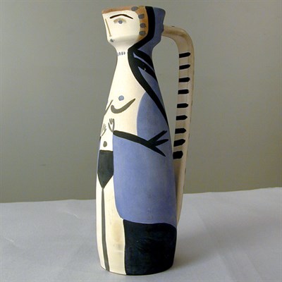 Lot 285 - Pablo Picasso WOMAN (A.R. 297) Painted white...