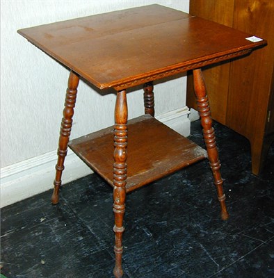 Lot 112 - Victorian Oak Side Table