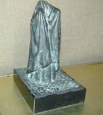 Lot 304 - Patinated-Metal Sculpture