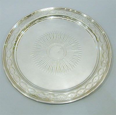 Lot 363 - Tiffany & Co. Sterling Silver Salver...