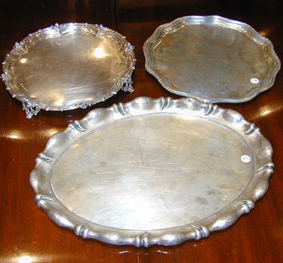 Lot 379 - Group of Three English Silver and Continental...
