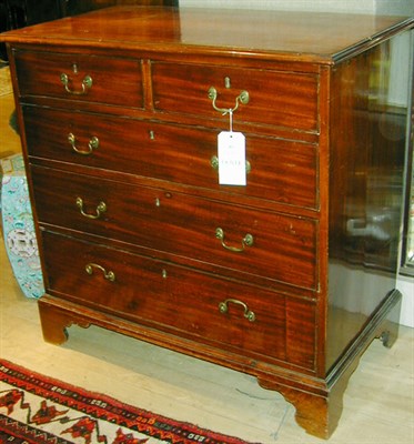 Lot 410 - George III Mahogany Chest of Drawers