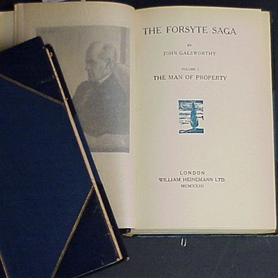 Lot 20 - [BINDINGS] GALSWORTHY, JOHN Works Vols. 1-25...